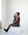 Lounge Sweater Knit Skirt