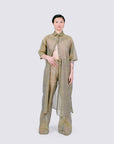 Auroette Button Down Maxi Shirt