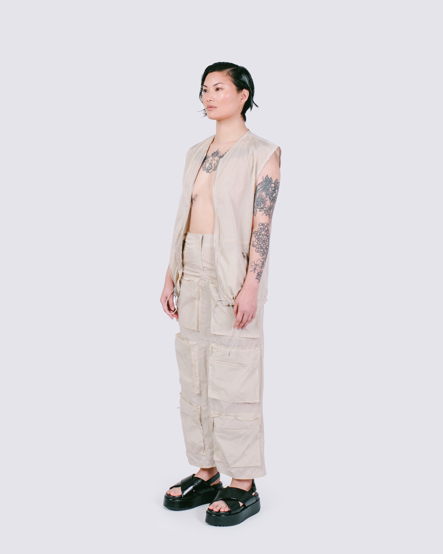 Aveline Cargo Maxi Skirt